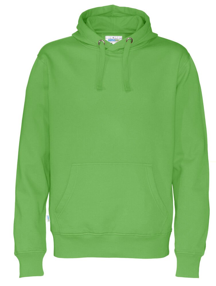 HOODIE MAN - GOTS GECERTIFICEERD — Groen