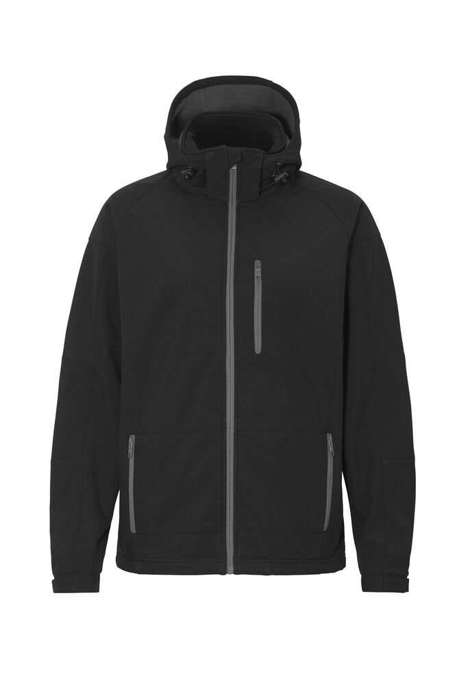 SOFTSHELL TULSA EXT — Zwart