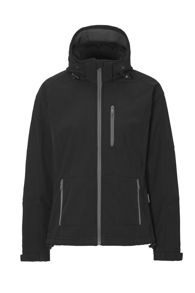 SOFTSHELL TULSA LADY EXT — Zwart