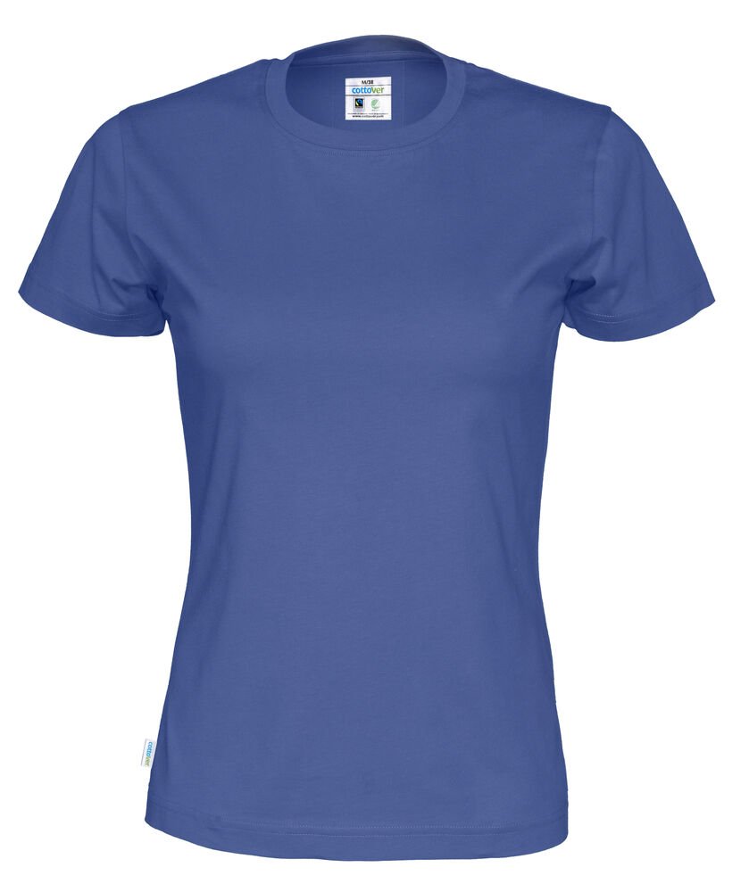 T-SHIRT LADY - GOTS GECERTIFICEERD — Koninklijk Blauw