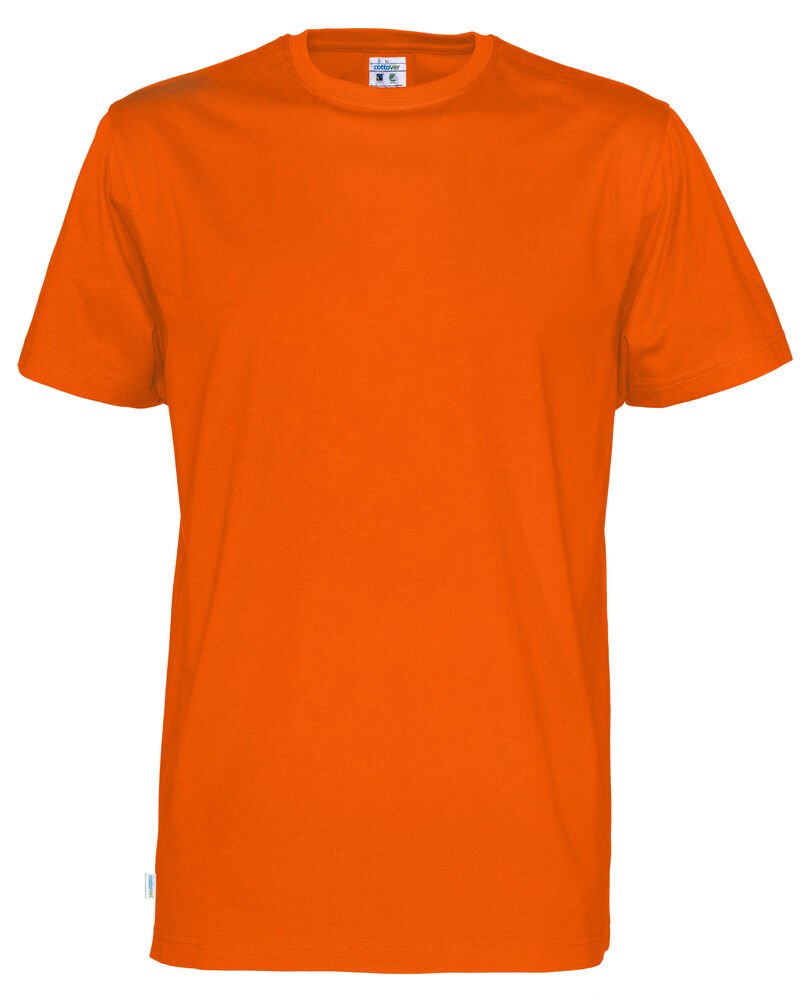T-SHIRT MAN - GOTS GECERTIFICEERD — Oranje