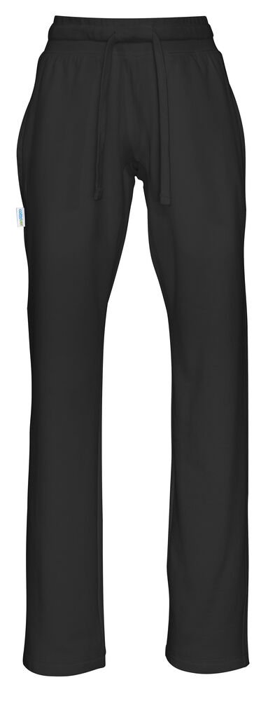 SWEAT PANTS LADY - GOTS GECERTIFICEERD — Zwart