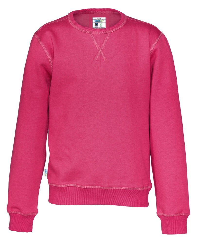 SWEATER CREW NECK KID - GOTS GECERTIFICEERD — Kersrood