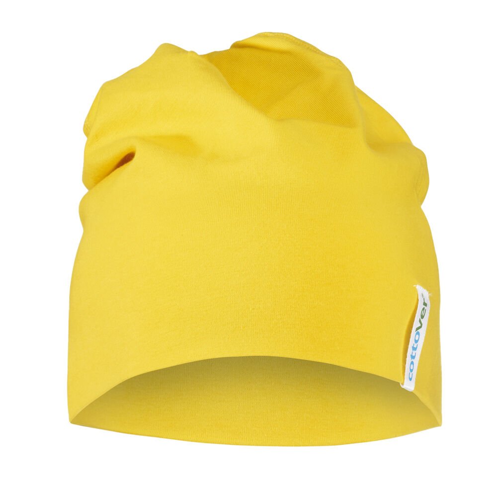 BEANIE - GOTS GECERTIFICEERD — Geel