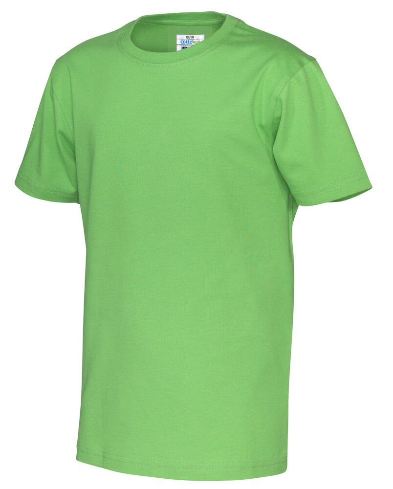 T-SHIRT SS KID - GOTS GECERTIFICEERD — Groen