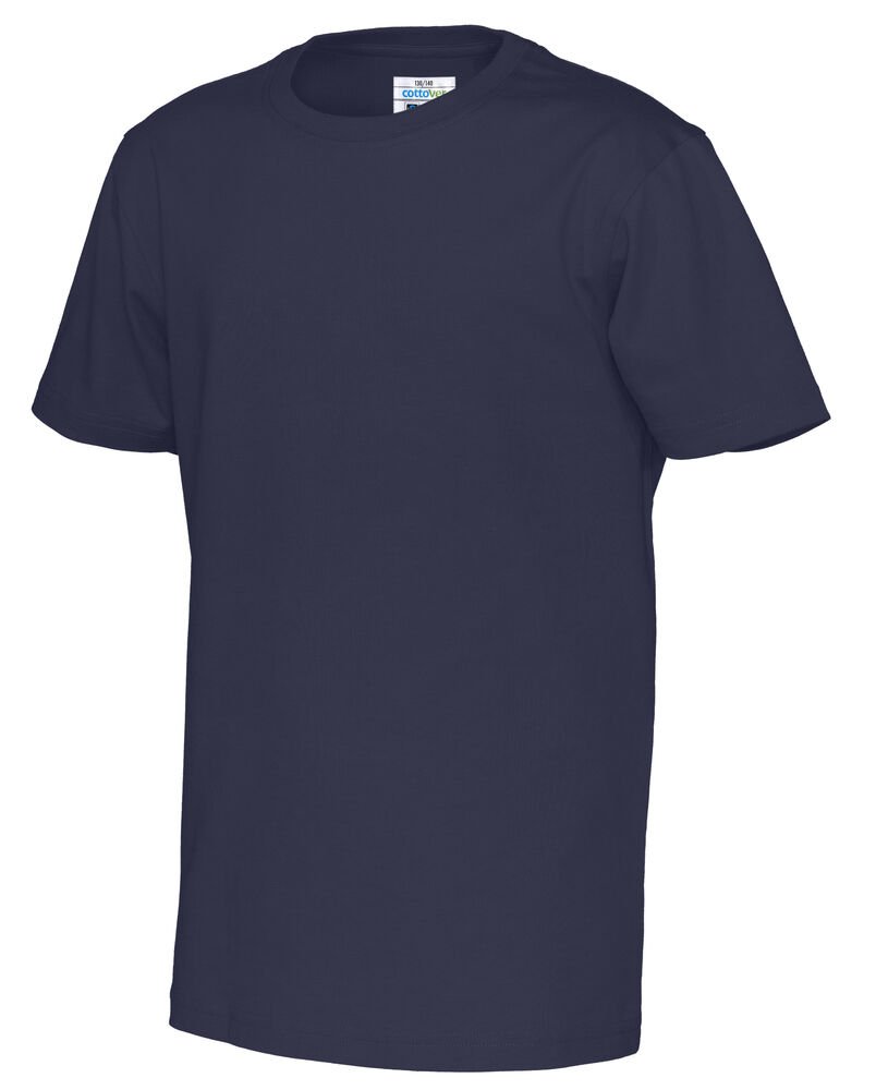 T-SHIRT SS KID - GOTS GECERTIFICEERD — Marine