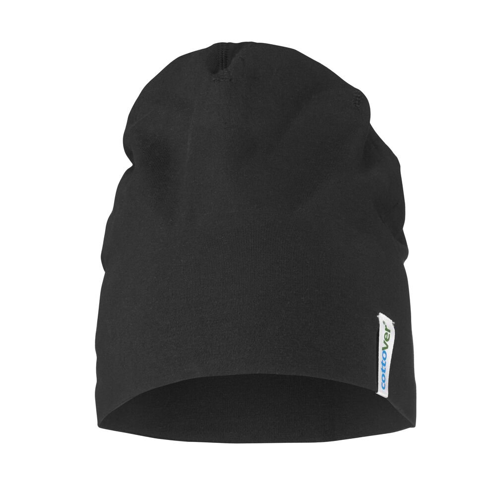 BEANIE - GOTS GECERTIFICEERD — Zwart