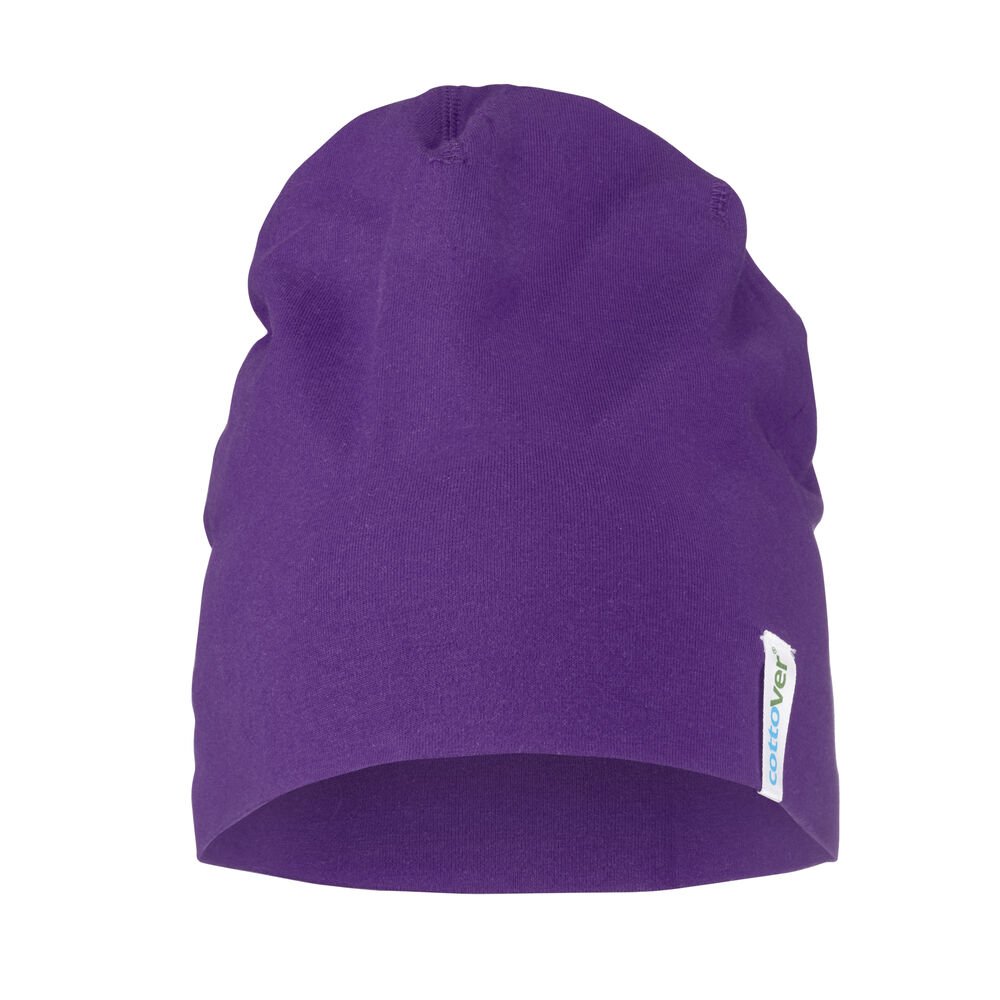 BEANIE - GOTS GECERTIFICEERD — Paars