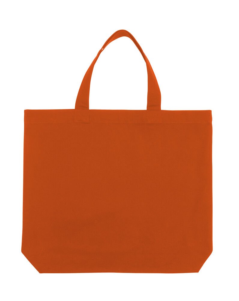 TOTE BAG HEAVY LARGE - GOTS GECERTIFICEERD — Oranje
