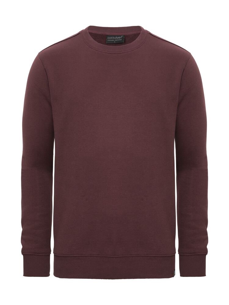 Key Crew Neck Unisex Sweatshirt — Bordeaux