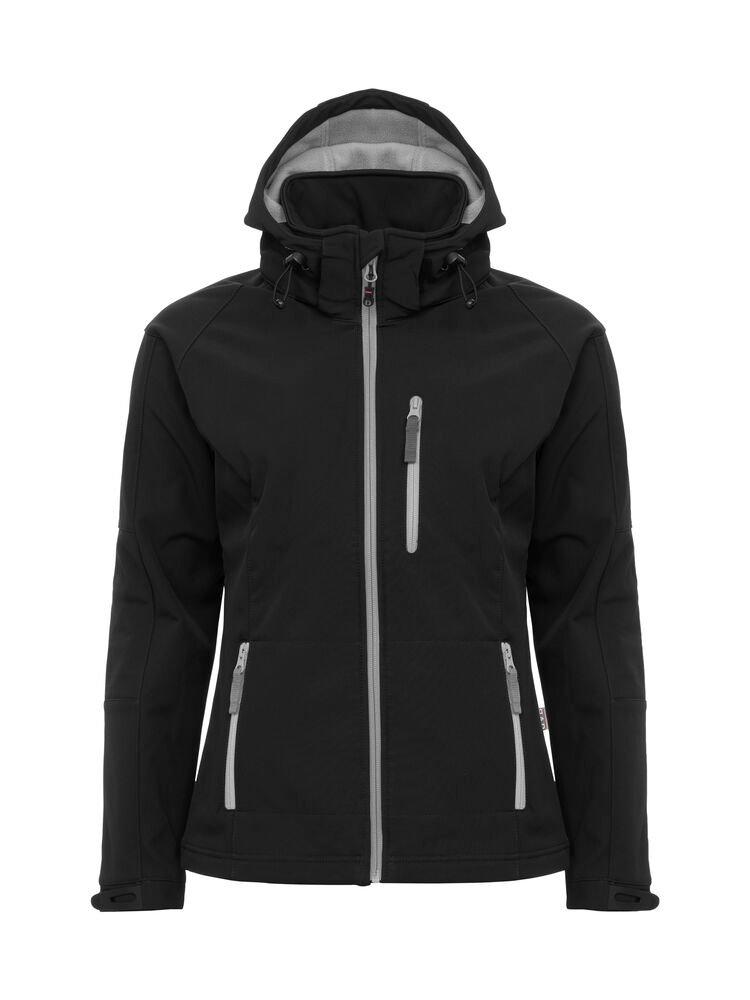 SOFTSHELL TULSA LADY — Zwart