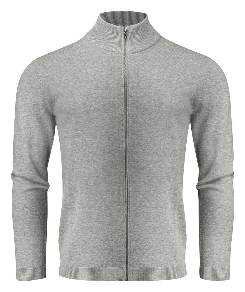 Ashland Cardigan Heren — Grijs Mêlée