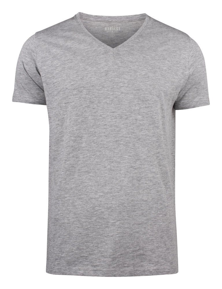 Whailford T-Shirt Heren — Grijs Mêlée