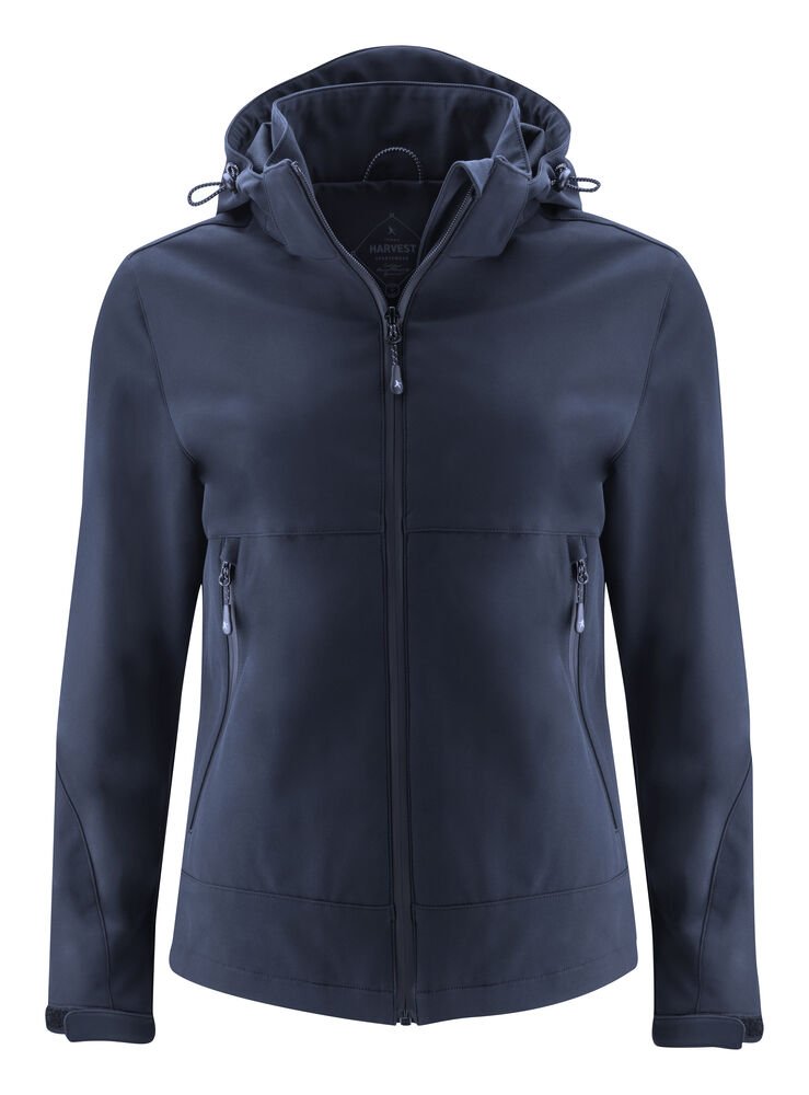 Lodgetown Softshell Jas Dames — Marine