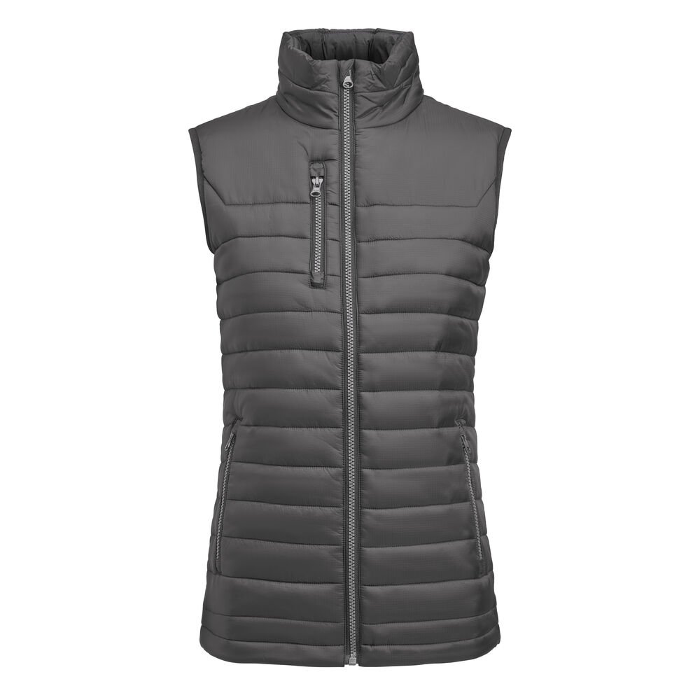 Meadows Vest  Bodywarmer Dames — Staalgrijs