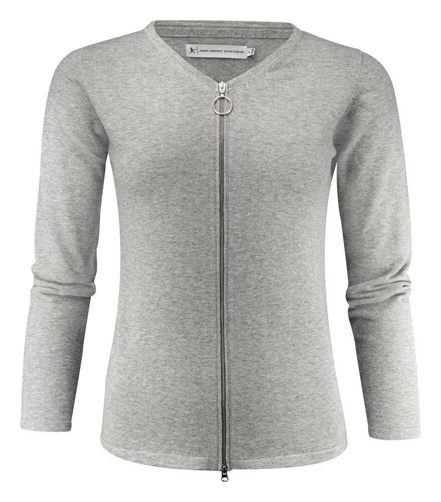 Ashland Cardigan Dames — Grijs Mêlée