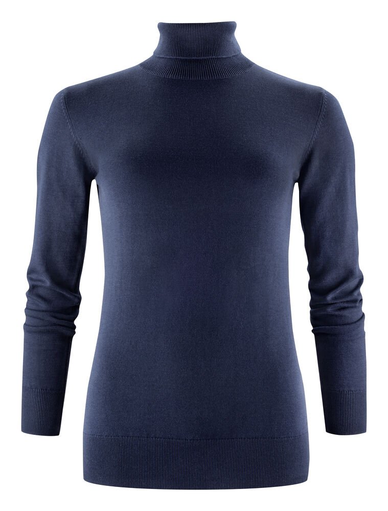 Ashland Turtle Gebreide Sweater Dames — Marine