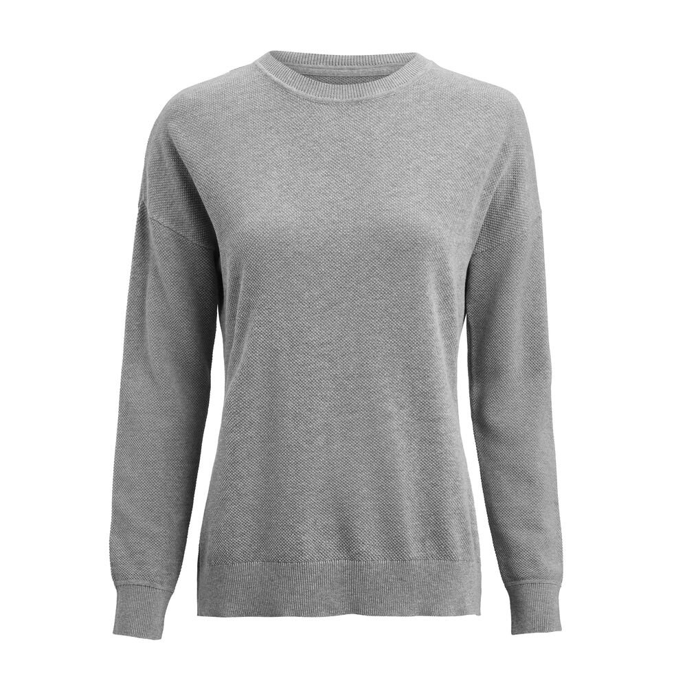 Ashland Casual  Gebreide Sweater Dames — Grijs Mêlée
