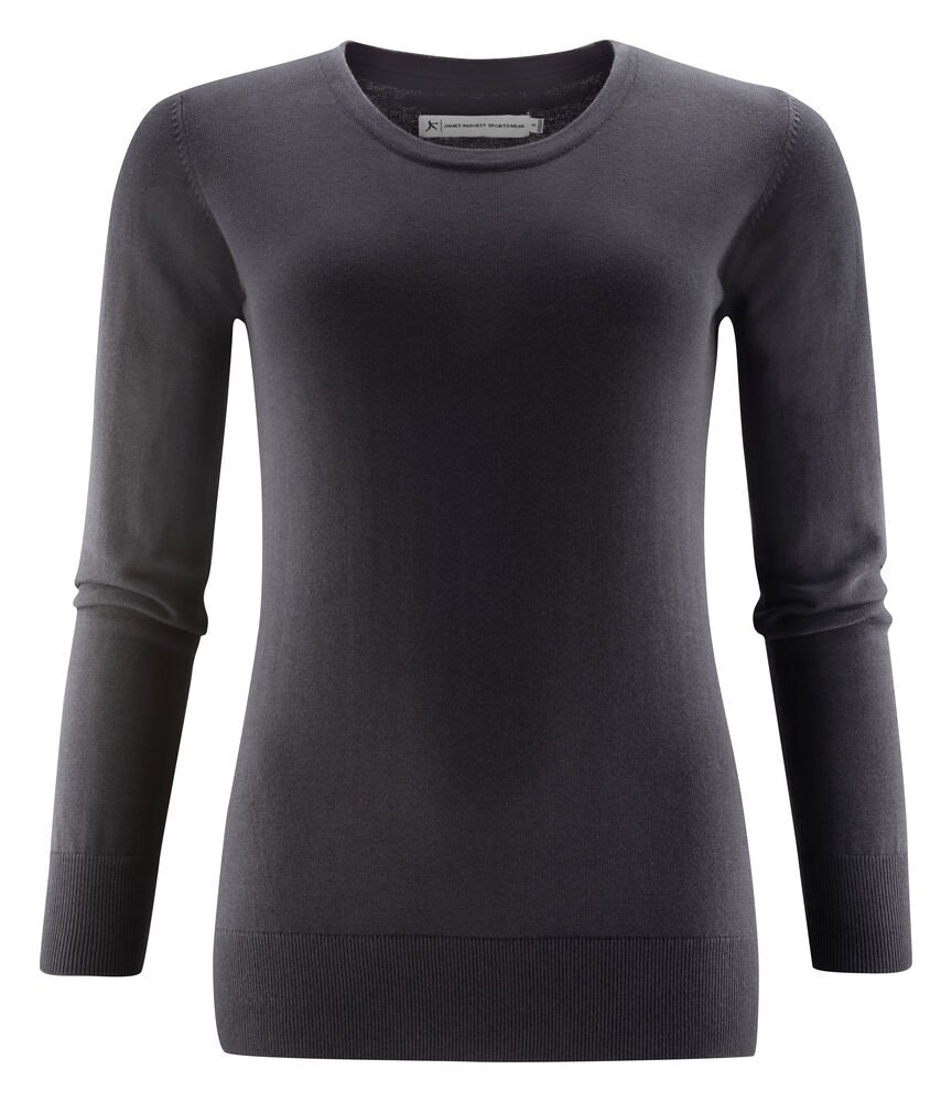 Ashland U Gebreide Sweater Dames — Zwart