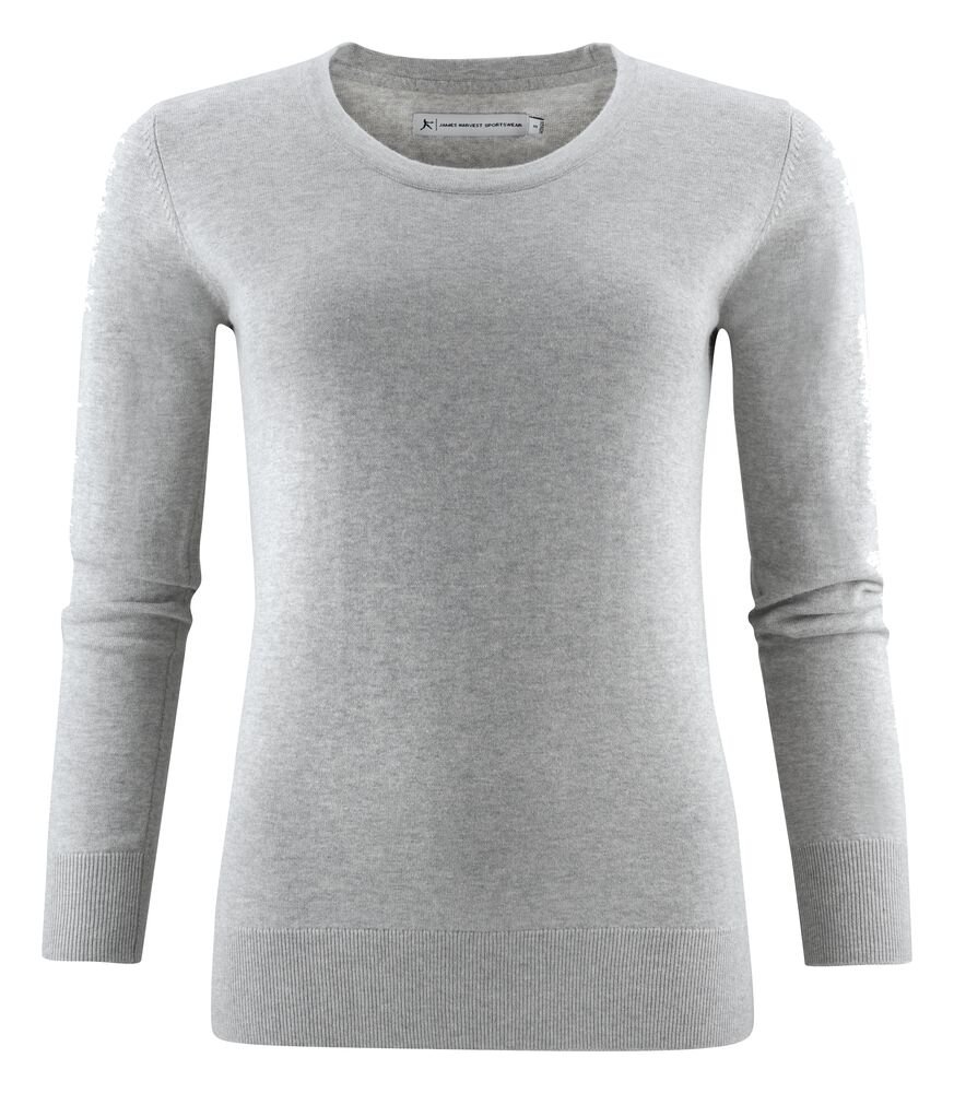 Ashland U Gebreide Sweater Dames — Grijs Mêlée