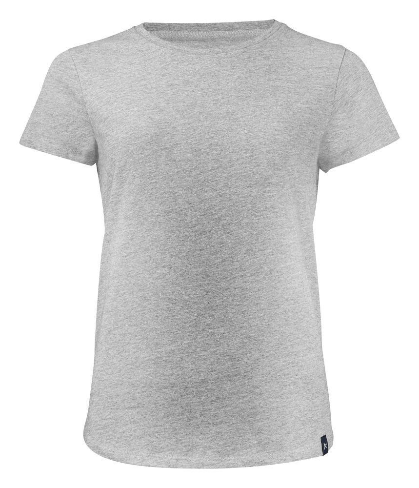 American U  T-Shirt Dames — Grijs Mêlée