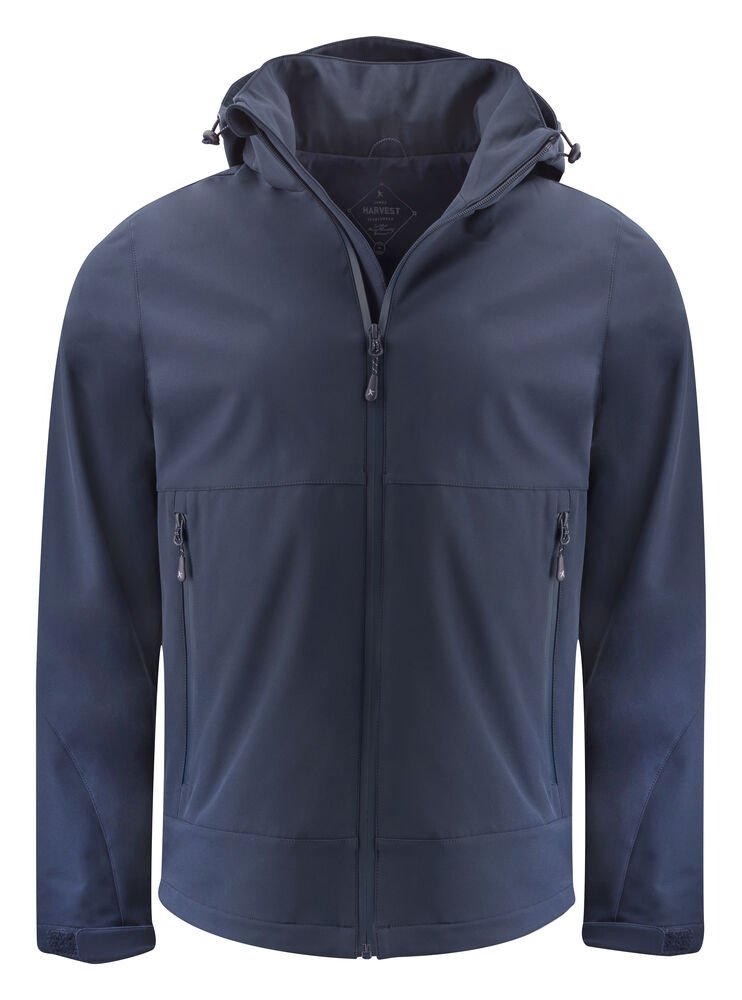 Lodgetown Softshell Jas Heren — Marine