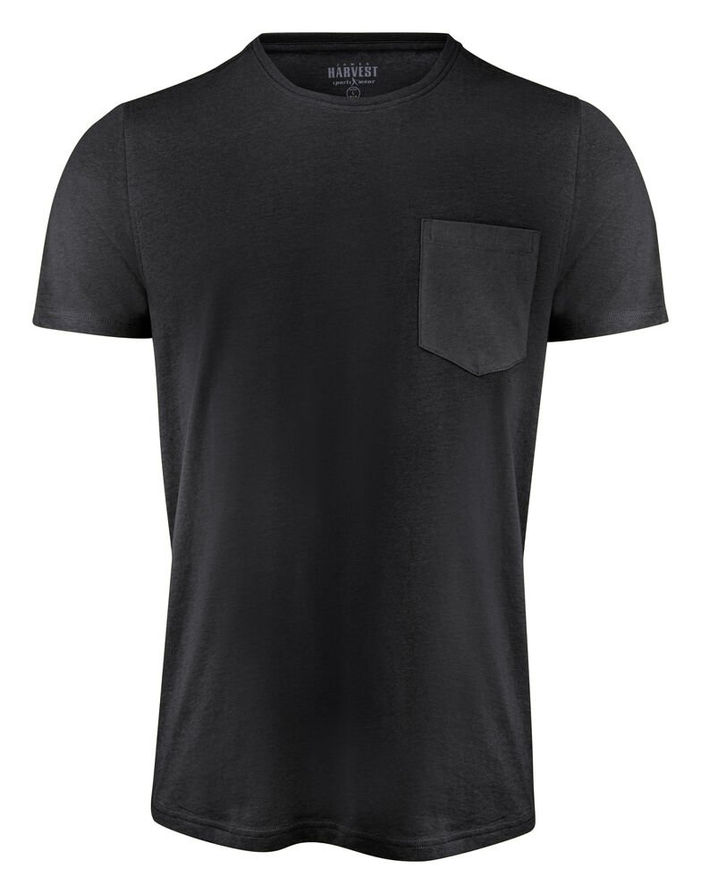 Walcott T-Shirt Heren — Zwart