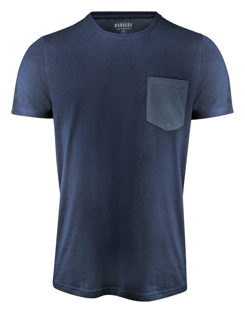 Walcott T-Shirt Heren — Marine
