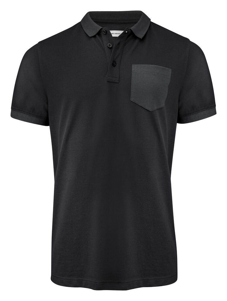 Pinedale Polo Pique Heren — Zwart