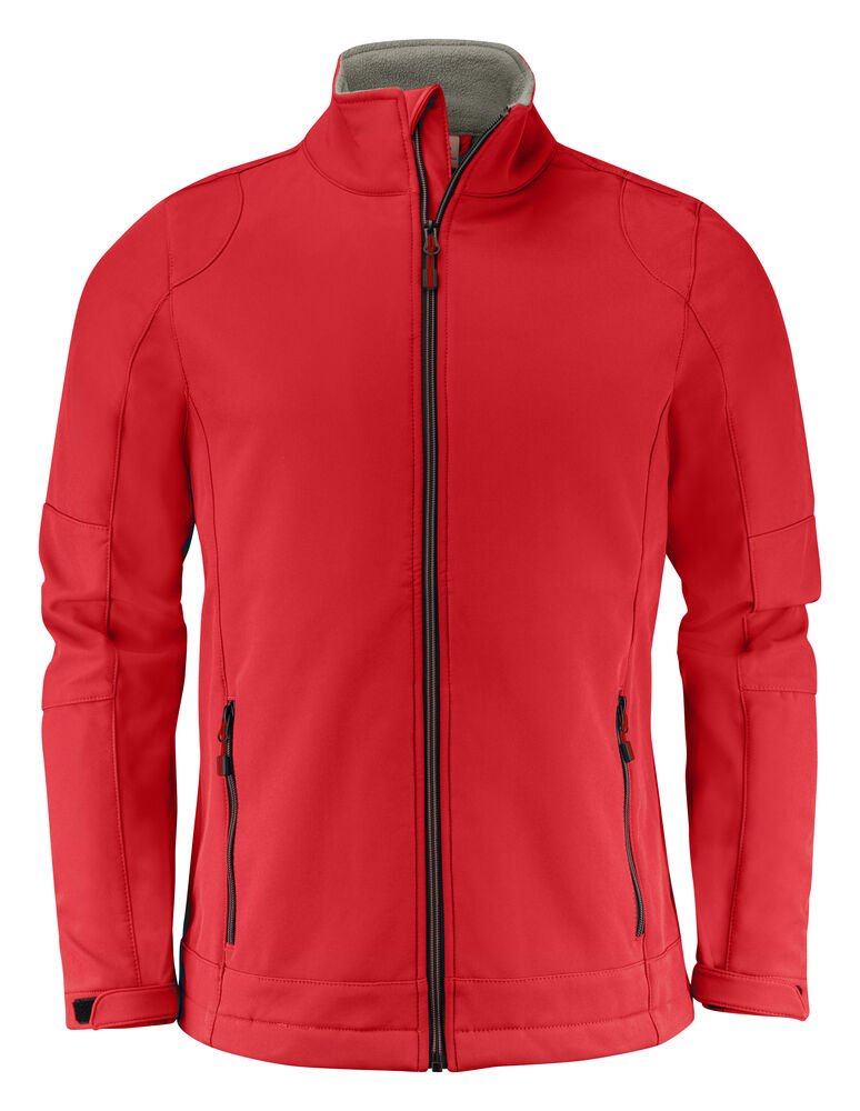 Trial Softshell Jas Heren — Rood