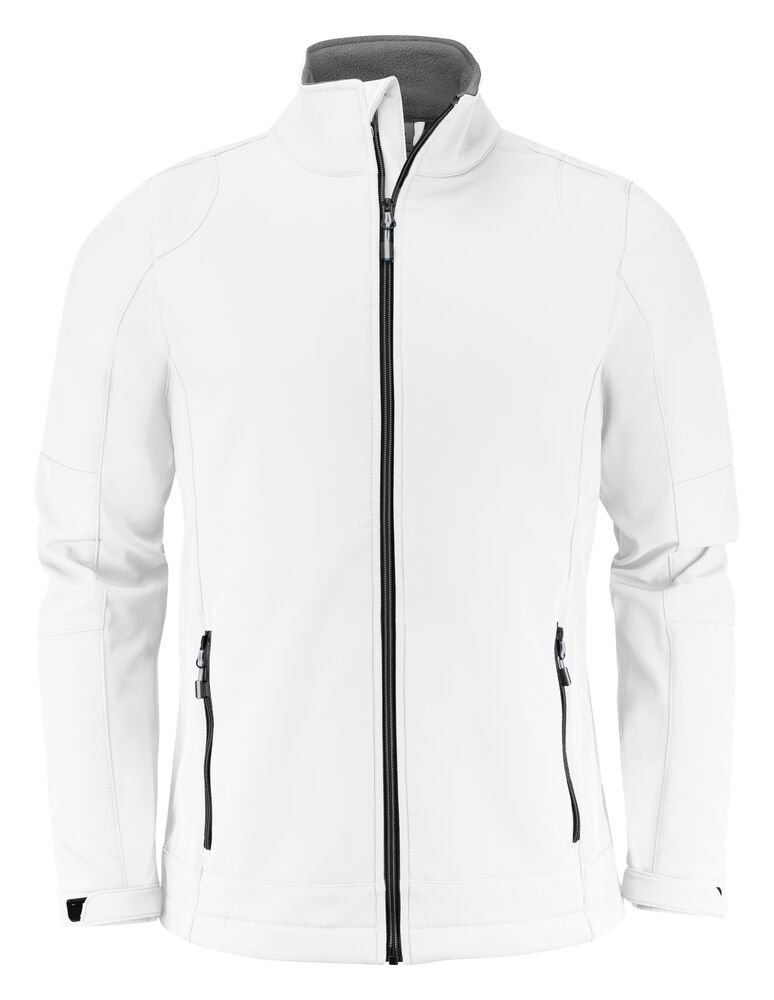 Trial Softshell Jas Heren — Wit