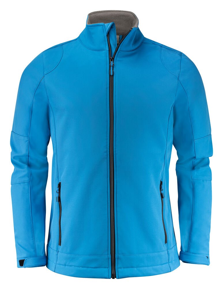 Trial Softshell Jas Heren — Oceaan Blauw