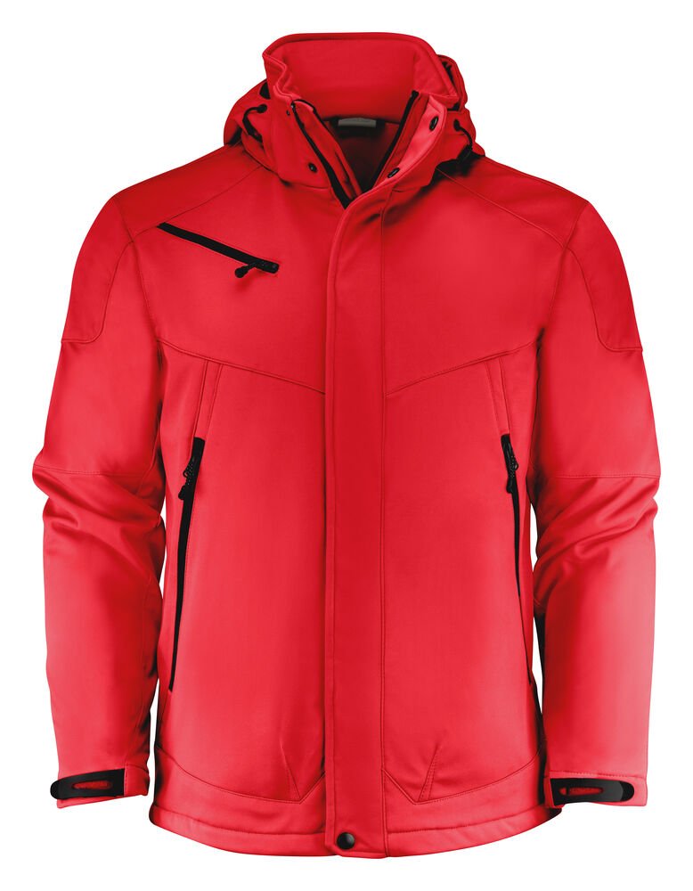 Skeleton Softshell Jas Heren — Rood