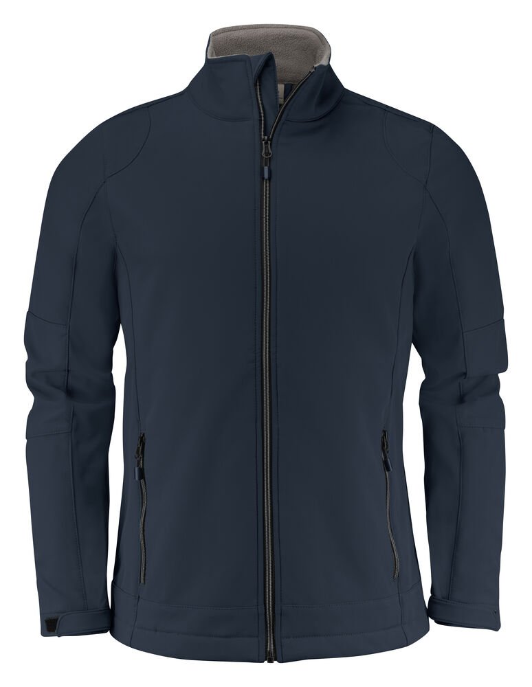 Trial Softshell Jas Heren — Donker Marine