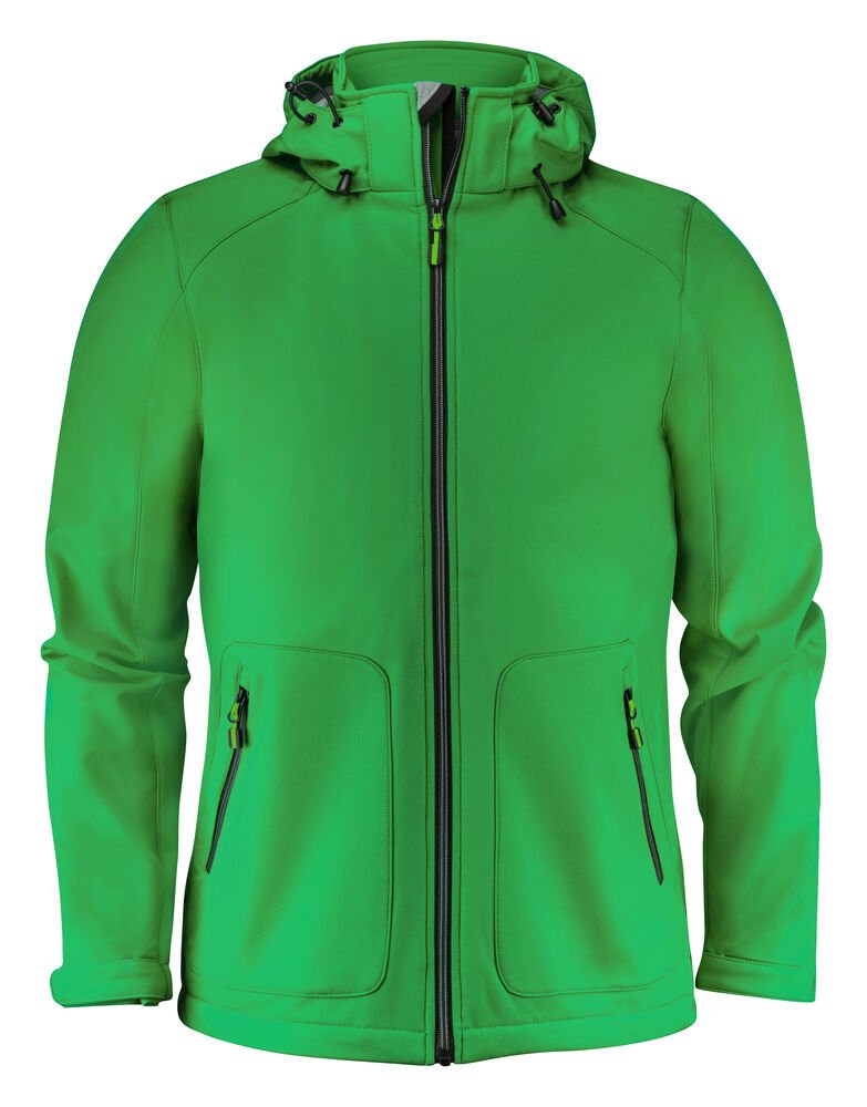 Karting Softshell Jas Heren — Frisgroen