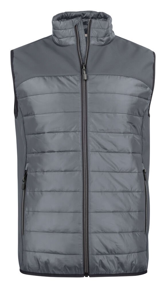 Expedition Bodywarmer Heren — Staalgrijs