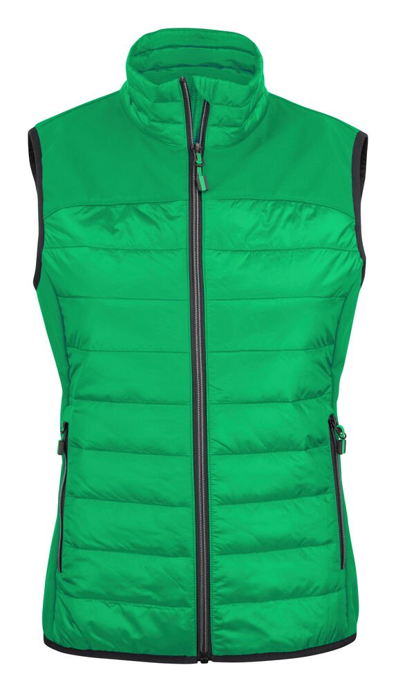 Expedition  Bodywarmer Dames — Frisgroen