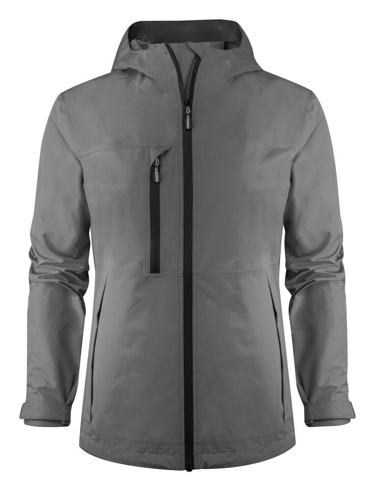 Hiker Shell Jas Dames — Staalgrijs