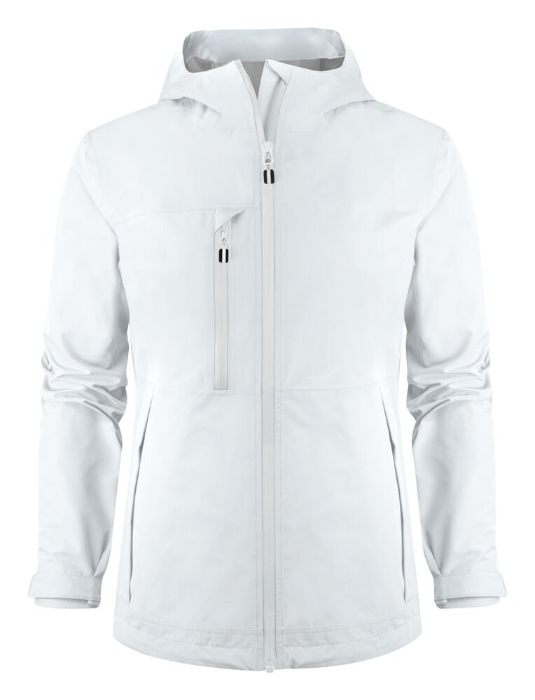 Hiker Shell Jas Dames — Wit