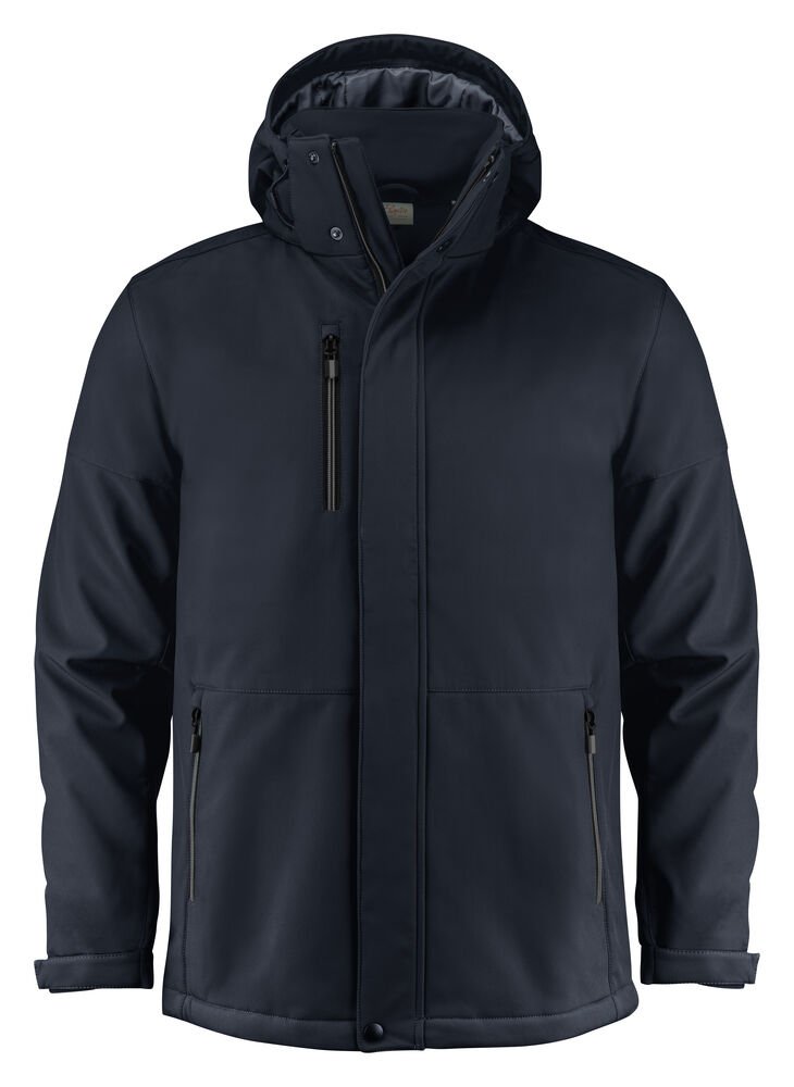Overlanding Softshell Jas Heren — Donker Marine