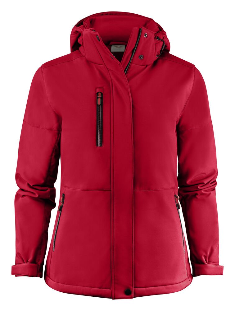 Overlanding Softshell Jas Dames — Rood