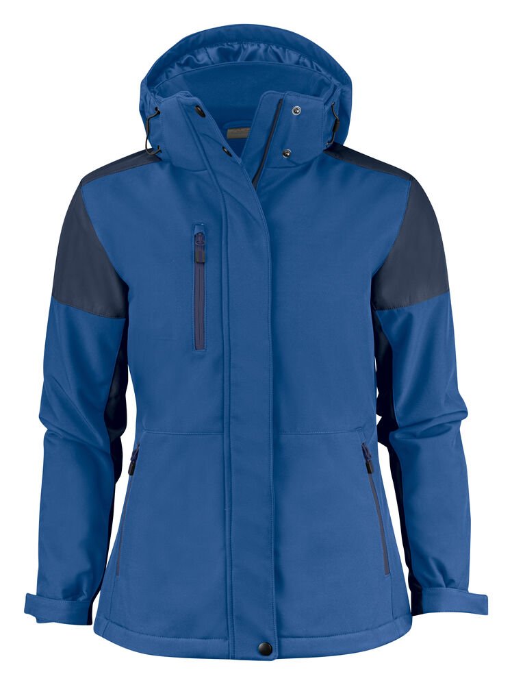 Prime Padded Softshell Jas Dames — Kobalt/Marine