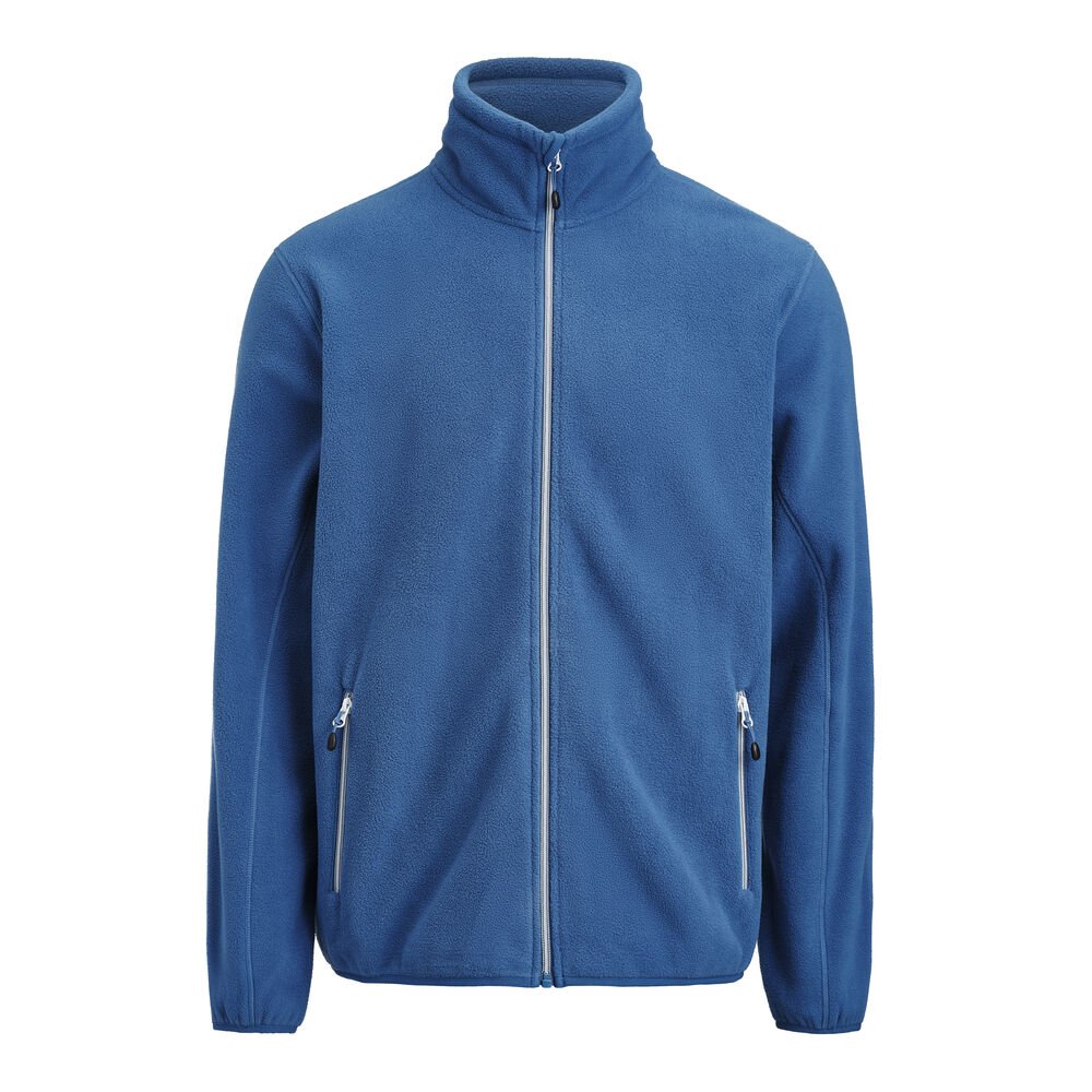 Rocket Fleece Jas Heren — Helder Blauw