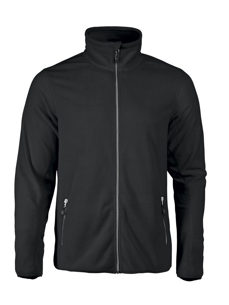 Twohand Fleece Jas Heren — Zwart