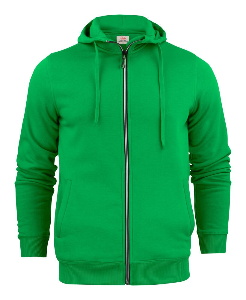 Overhead Sweater Volledige Rits Heren — Frisgroen