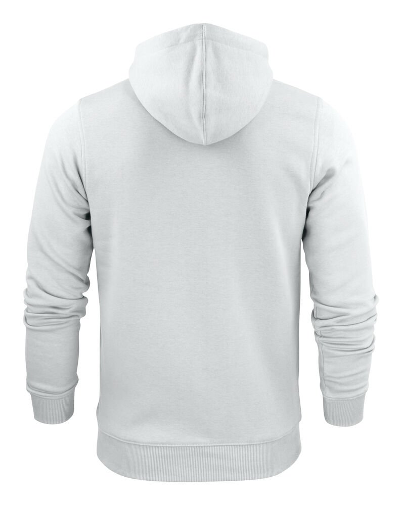 Overhead Sweater Volledige Rits Heren — Wit