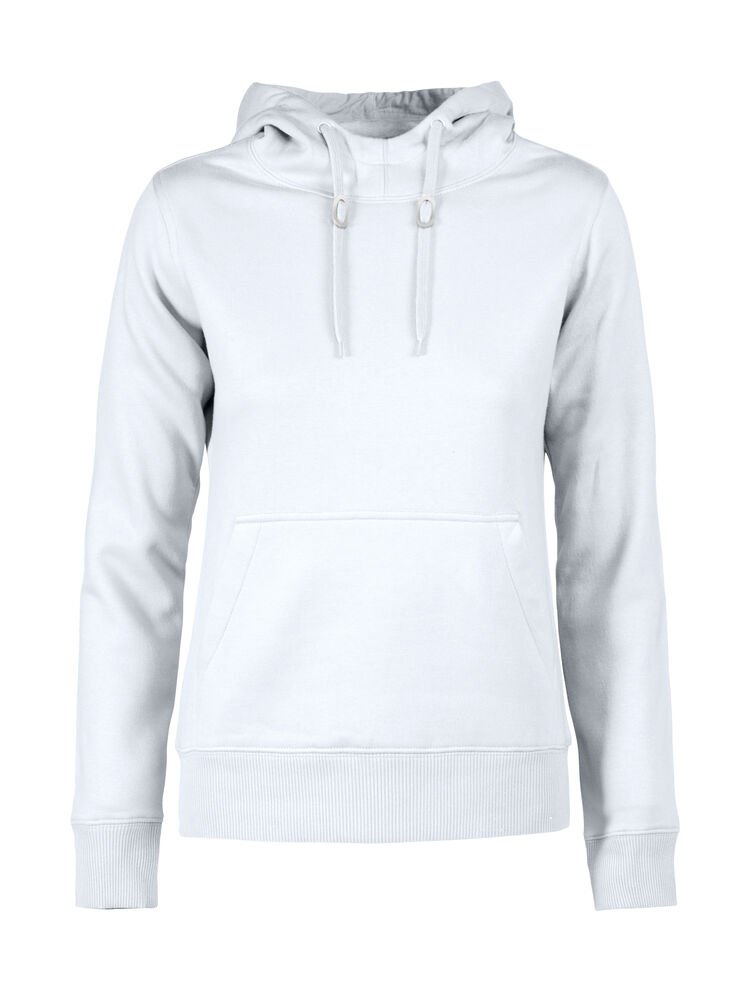 Fastpitch Lady Hoodie Dames — Wit