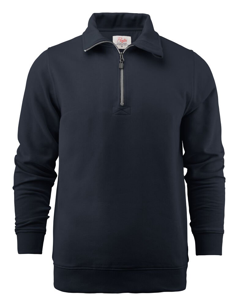 Rounders RSX Sweater Halve Rits Unisex — Donker Marine