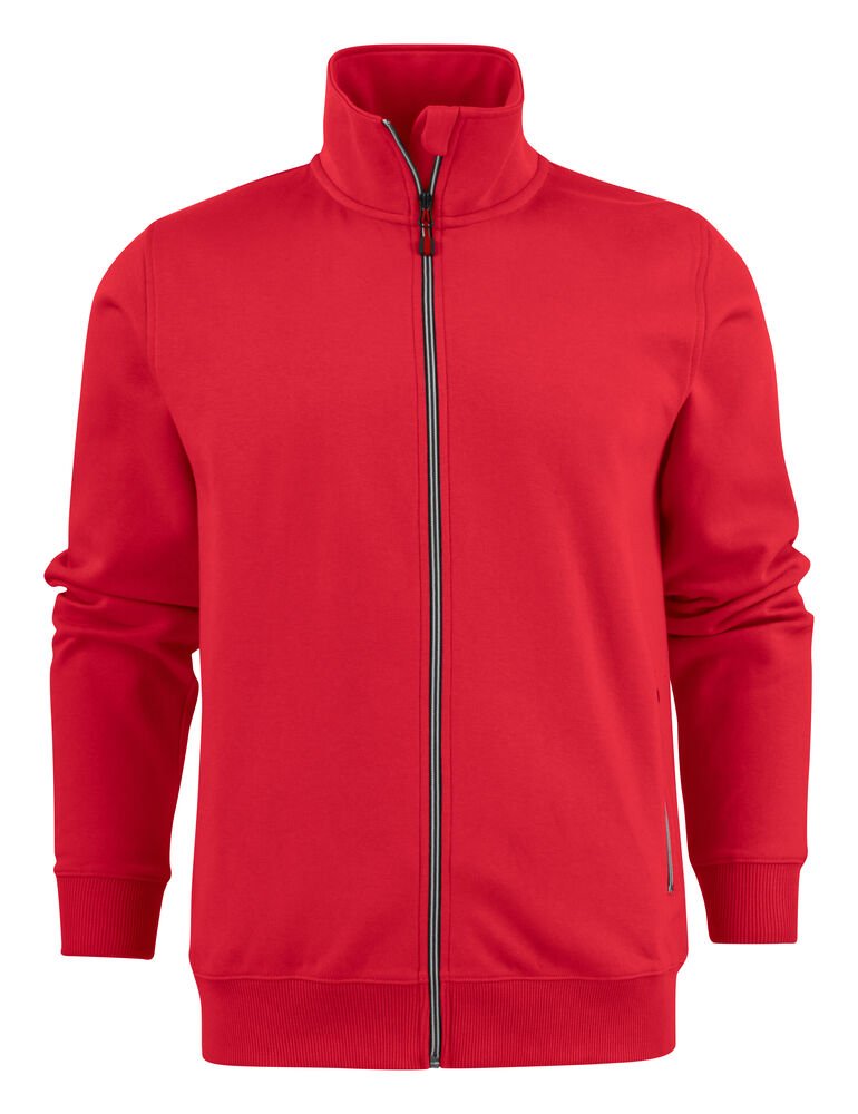 Javelin RSX Sweater Volledige Rits Heren — Rood