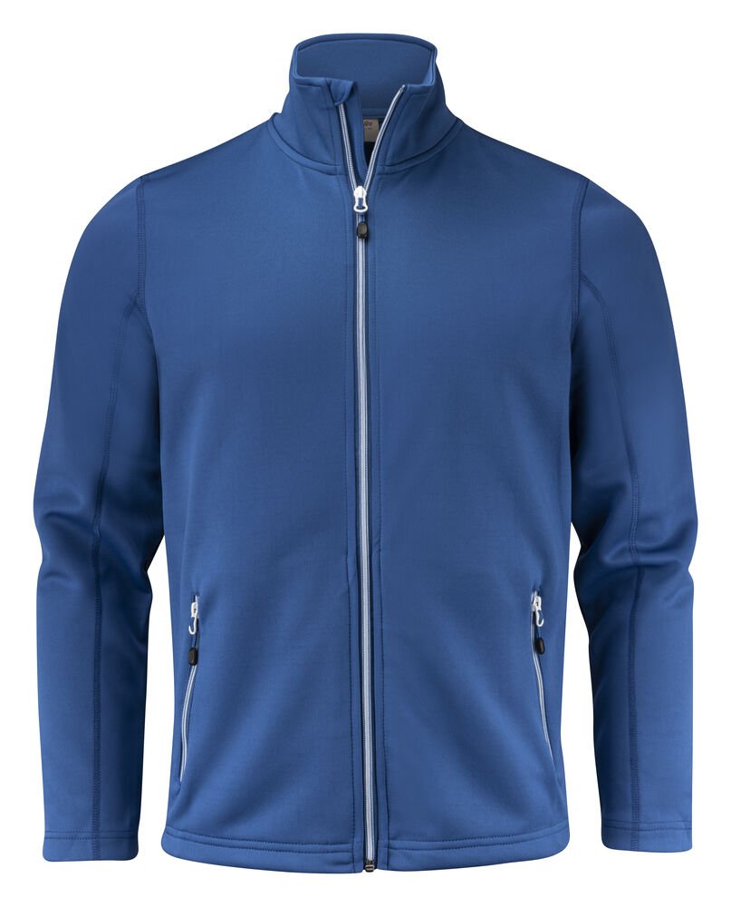 Powerslide Sweater Volledige Rits Heren — Helder Blauw